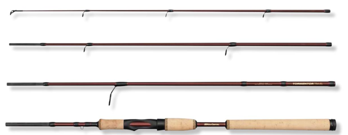 Abu garcia prút tormentor 2 travel 904 mh spinning 2,74 m 15-45 g 4 diely