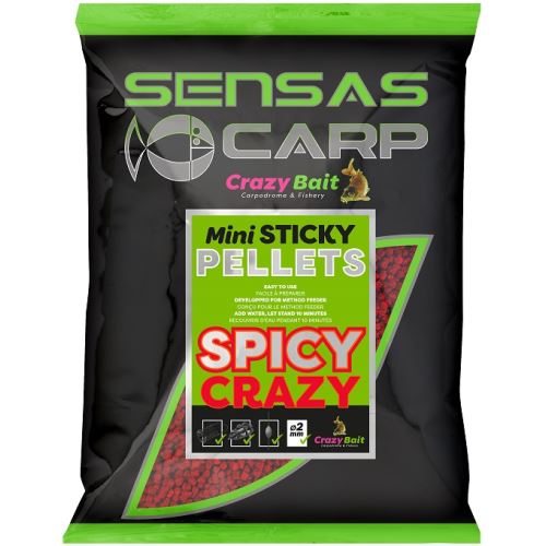 Sensas Pelety Mini Sticky 700 g