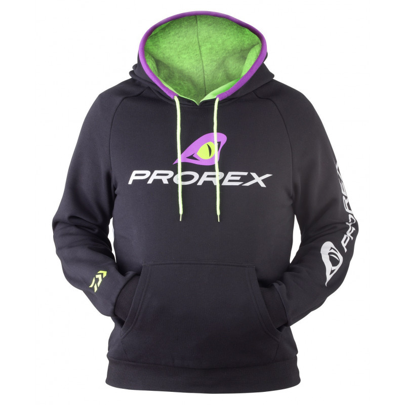 Daiwa mikina prorex hoodie black - l.