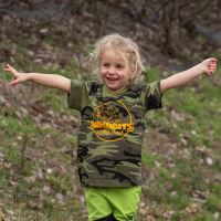 Mikbaits Detské Tričko Camou (1)