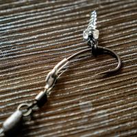 Giants Fishing Kolíček S Obratlíkom A Krúžkom Screw With Ring Swivel Medium 10 ks (5)