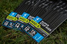 Matrix Náväzec MXC-3 4 "Bait Band Rigs - Veľkosť Háčika 16 Nosnosť 2,4 kg (5)