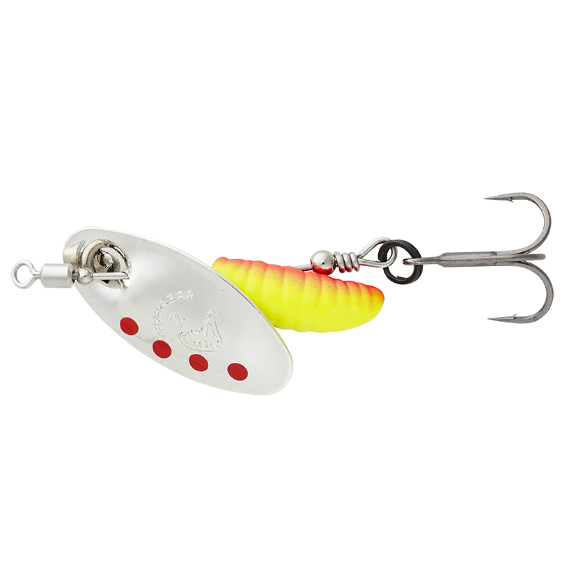 Savage gear rotačka grub spinners silver red yellow - 2 5,8 g