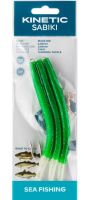 Kinetic Náväzec Sabiki Makk Glow Green Splatter 150 cm
