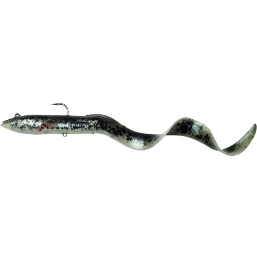 Savage Gear Gumová nástraha Real Eel 30 cm 80 g Olive Pearl 1ks