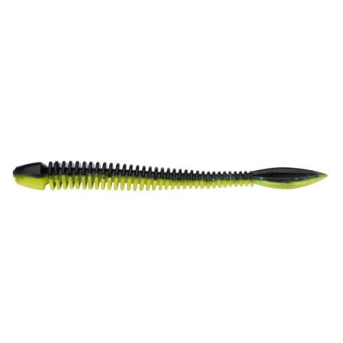 Berkley Gumová Nástraha PowerBait Power Flail Black Sunshine Yellow