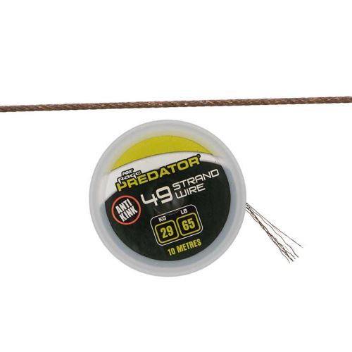 Fox Rage Predator Lanko 49-Strand Coated Steel Wire 10