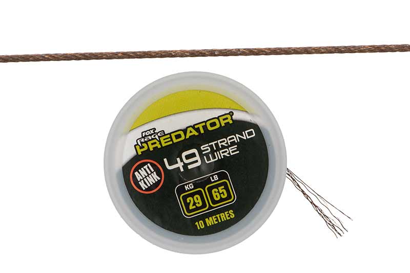 E-shop Fox rage predator lanko 19-strand coated wire 10 m - 46 lb / 21 kg