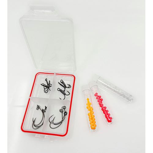 Savage Gear Háčiky a Korálky Seatrout Hooks And Beads Kit 100 ks