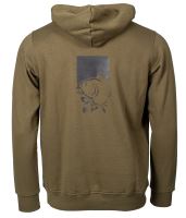 Nash Mikina Make It Happen Hoody Fish Logo Green (2)