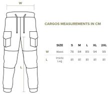 Kumu Ľahké Nohavice Utility Cargos Khaki (10)