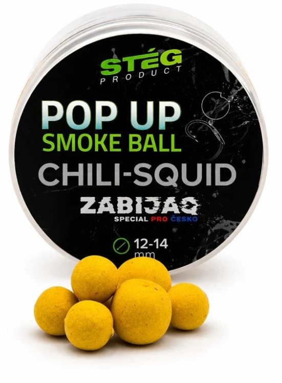 Stég plávajúcce boilie zabijaq pop up sb 25 g 12-14 mm - chili squid