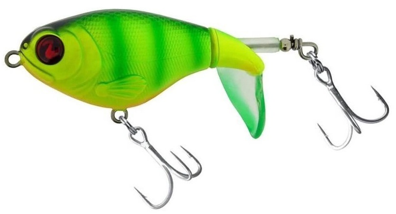 River2sea wobler hladinový whopper plopper firetiger - 6 cm 7 g