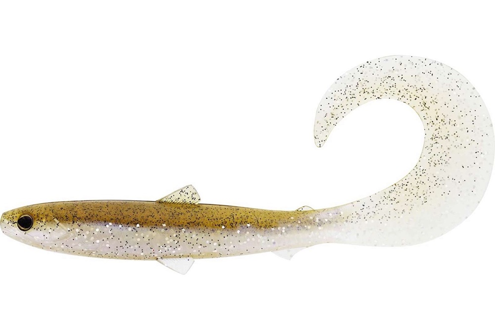 E-shop Westin gumová nástraha bullteez curltail pearl sand - 8 cm 3 g 3 ks