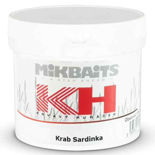 Mikbaits Obaľovacie Cesto Krvavý Huňáček Krab Sardinka 200 g