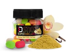 Delphin Nástraha D Snax Mix Waft Scopex Vanilka 10x7 mm 20 g Delphin Nástraha D Snax Mix Waft Scopex Vanilka 10x7 mm 20 g