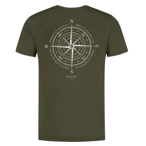 Korda Tričko Compass Tee Dark Olive