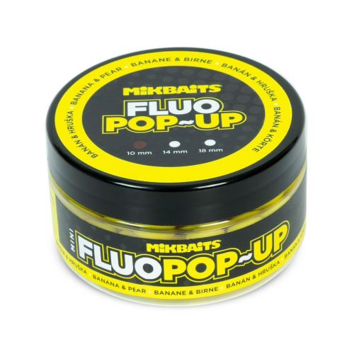 Mikbaits Mini Plávajúce Boilie Fluo 100 ml 10 mm