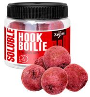 Carp Zoom Rozpustné Boilie Soluble Hook Boilie 110 g 20 mm - Jahoda