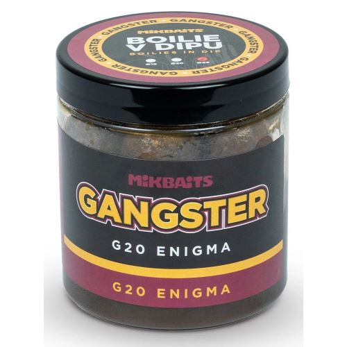 Mikbaits Boilie V Dipe Gangster G20 Enigma 250 ml