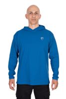 Fox RageTričko s Dlhým Rukávom a Kapucňou Blue Hooded T (1)