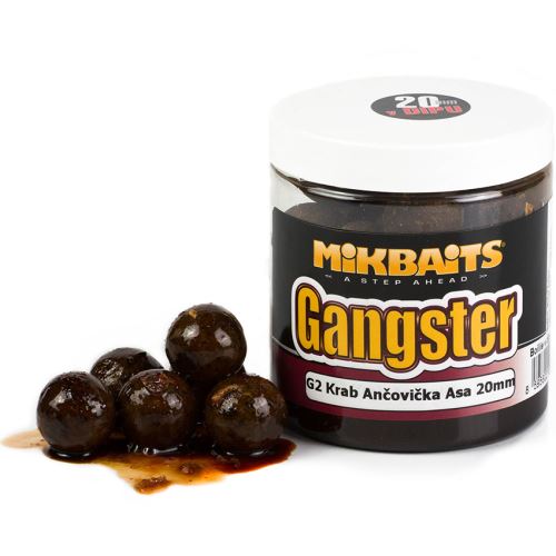 Mikbaits Boilies V Dipe Gangster G2 Krab Ančovička Asa 250 ml