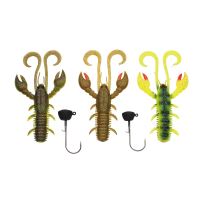 Berkley Sada Gumových Nástrah a Jigových Hlavičiek Powerbait Perch Ned Rig Pro Pack 5 ks - 10 cm 7+10 g