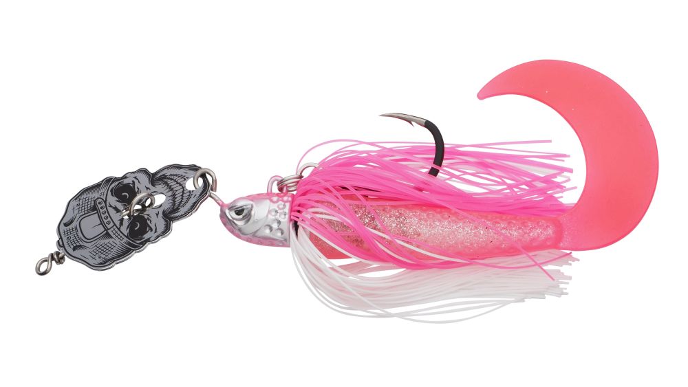 E-shop Madcat rotačka skull blade jig xl sinking fluo pink uv - 18 cm 75 g