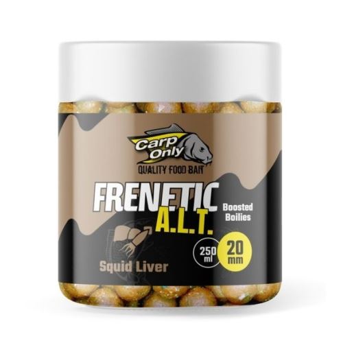 Carp Only Dipované Boilies Frenetic A.L.T. 20 mm 250 ml - Oleheň Pečeň