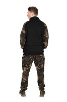 Fox Mikina LW Black Camo QTR Zip (6)