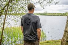 Avid Carp Tričko Bearing T-Shirt Grey (6)