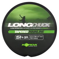 Korda Ujímaný Vlasec LongChuck Tapered Mainline Green (2)