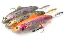 Savage Gear Gumová Nástraha Pstruh 4D Line Trhu Trout SS Golden Albino (1)