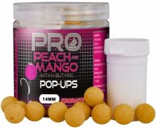 Starbaits Plávajúce Boilie Probiotic Pop Up Peach Mango 60 g-14 mm