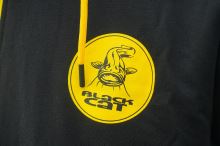 Black Cat Mikina Black Zipped Hoody (7)