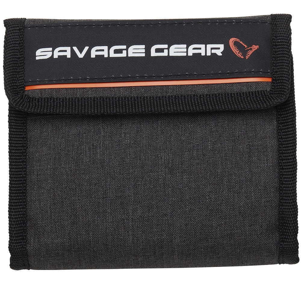 Savage gear puzdro flip wallet rig and lure holds 14 & 8 bags 14x14 cm