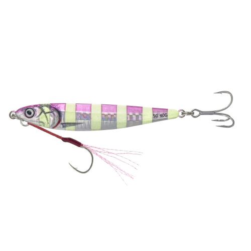 Savage Gear Pilker 3D Anchovy Jig Pink Zebra Glow
