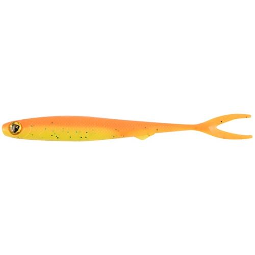 Fox Rage Gumová Nástraha Slick Finesse Super Soft UV Orange Chartreuse