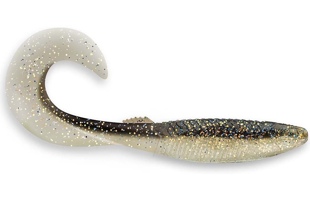 E-shop Rapala gumová nástraha crushcity the curl sparkle shad - 9,2 cm 4 g 8 ks
