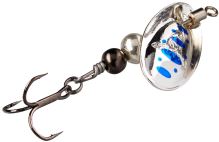 Gunki Rotačka Dots Spotted 2H Full Silver-Blue - Veľkosť 2 Hmotnosť 3,8 g