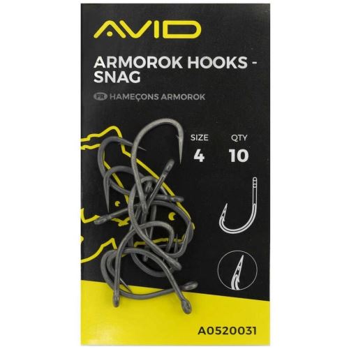 Avid Carp Háčiky Armorok Hooks Snag