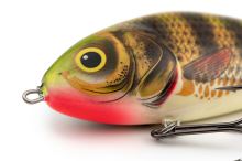 Salmo Wobler Fatso 14 Sinking Limited Edition Holo Perch 14 cm
