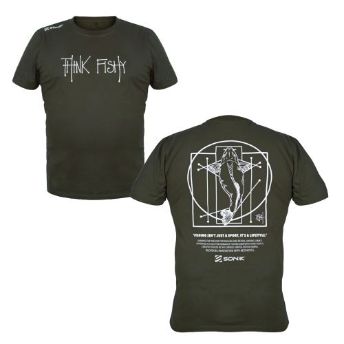 Sonik Tričko T-shirt By Think Fishy Art