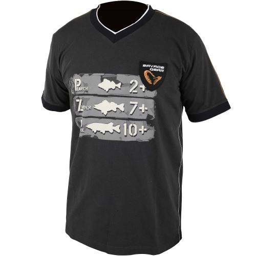 Savage Gear Tričko Freshwater Tee Short Sleeve - Veľkosť S