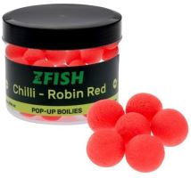 Zfish Plávajúce Boilies Pop-up 60 g 16 mm - Chilli Robin Red