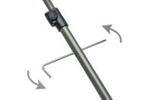 Mivardi Sada Stabilizačných Tyčí Hardcore Session Umbrella XL (2)