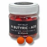 Method Feeder Fans Pelety Soft Fluo 6-10 mm 50 ml - N-Butyric Acid