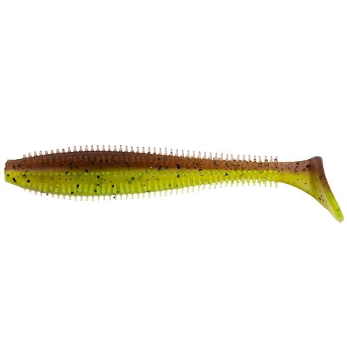 Fox Rage Gumová Nástraha Spikey Shad UV Green Pumpkin