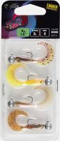 Fox Rage Gumová Nástraha Ultra UV Micro Grub Tail Mixed Colour Loaded Lure Pack 4 cm 4 ks Fox Rage Gumová Nástraha Ultra UV Micro Grub Tail Mixed Colour Loaded Lure Pack 4 cm 4 ks