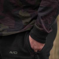 Avid Carp Tričko s Dlhým Rukávom Distortion Camo Lite T-Shirt Long Sleeve (7)